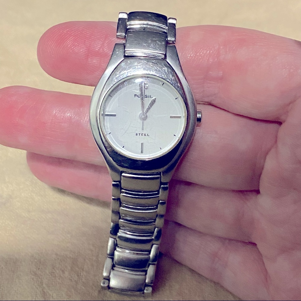 2 for $25 | Fossil | Stainless Steel Link Watch | Small